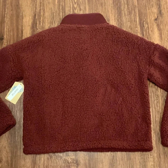 Thereabouts Faux Fur PulloverJacket Girls New - Picture 8 of 16